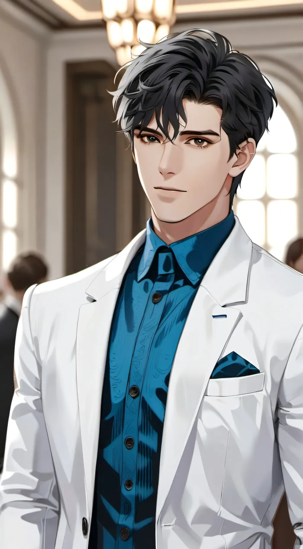 ai character: Anthony Delacroix  background