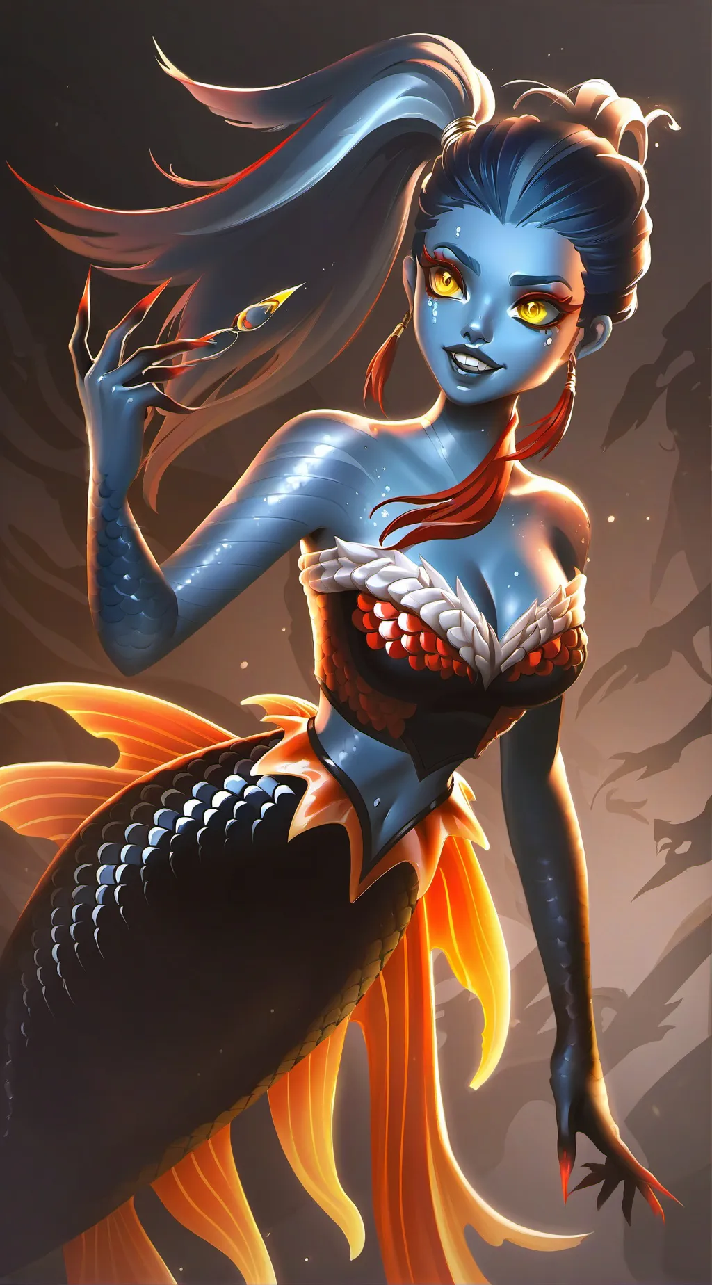 ai character: Lamia background