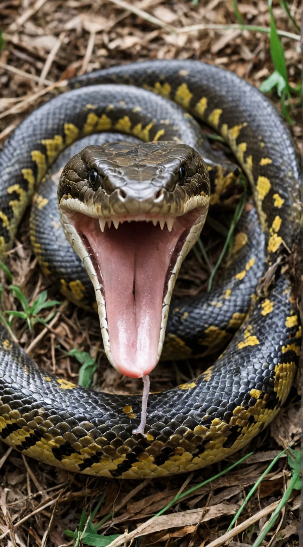 ai character: snake  background