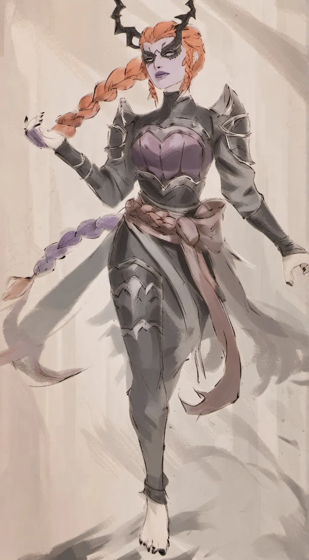 ai character: Mikua Wang Gu background