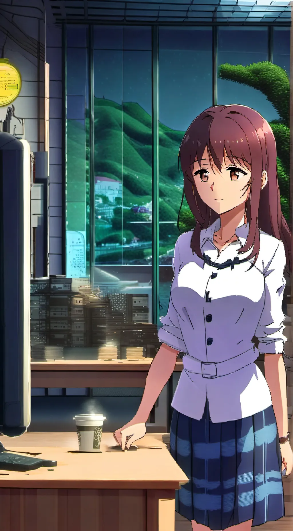 ai character: Лина background