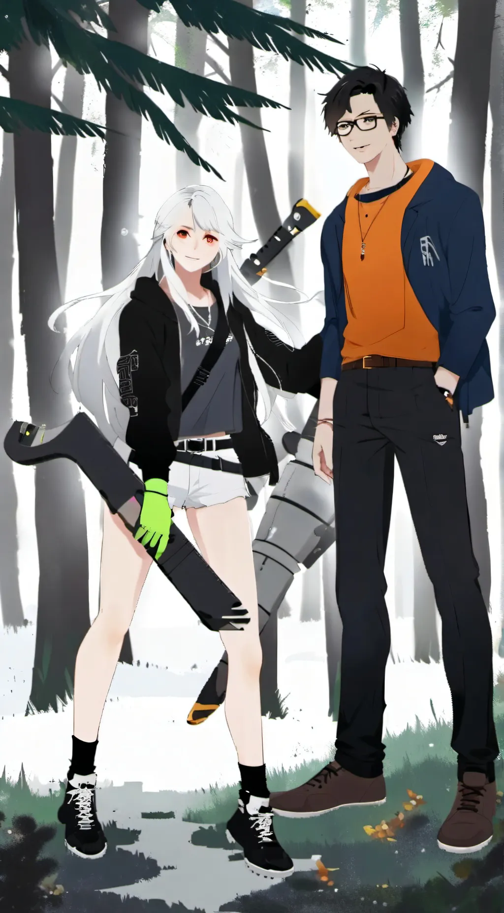 ai character: hggggg background
