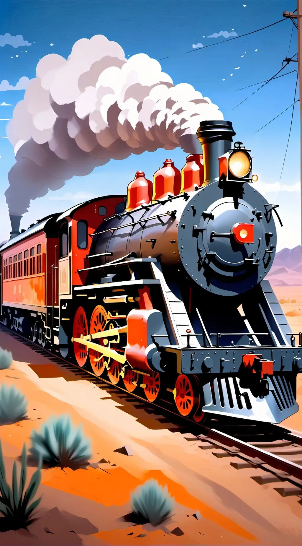 ai character: dead rails  background