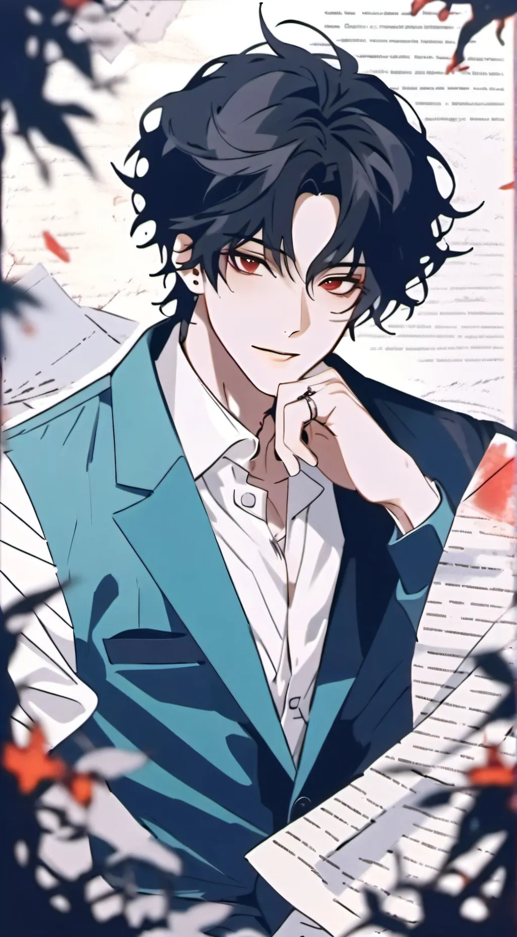 ai character: Jake vampire background