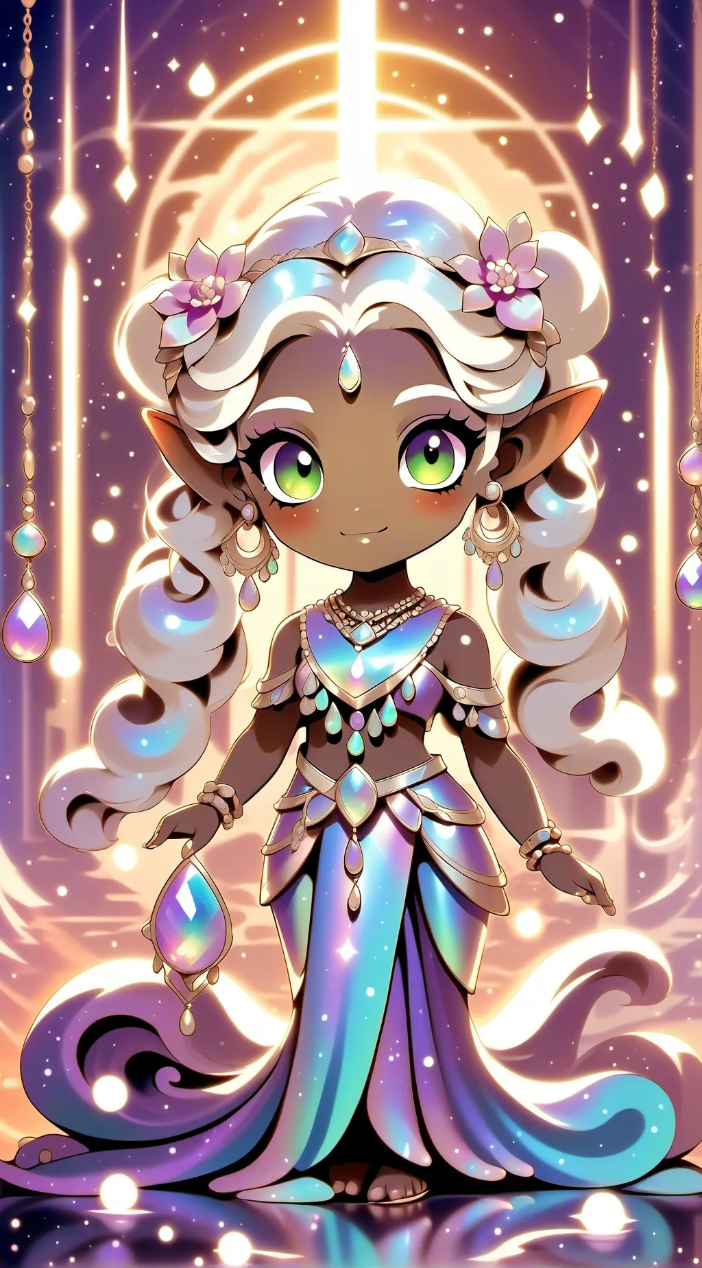 ai character: flany background