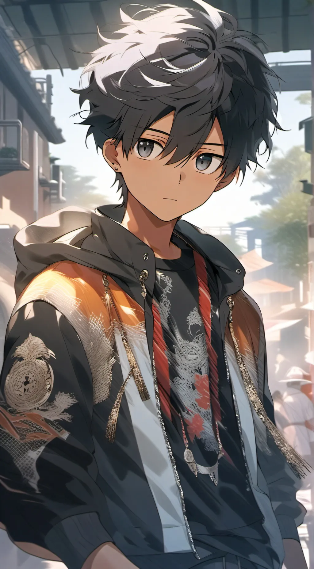 ai character: Oliver background
