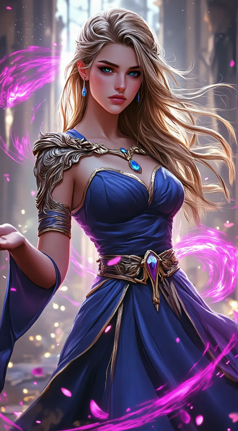 ai character: Lily background