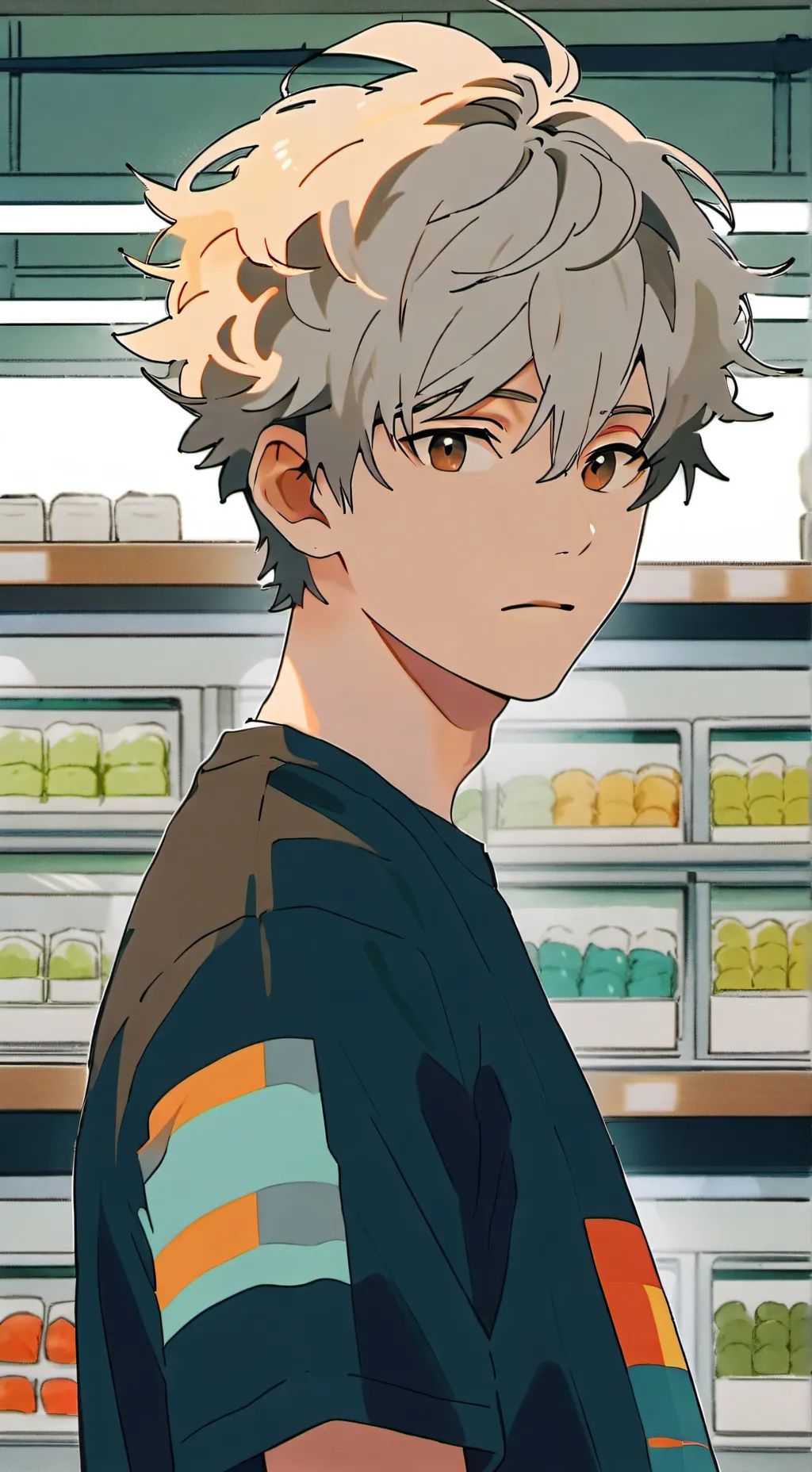 ai character: Mystery  background