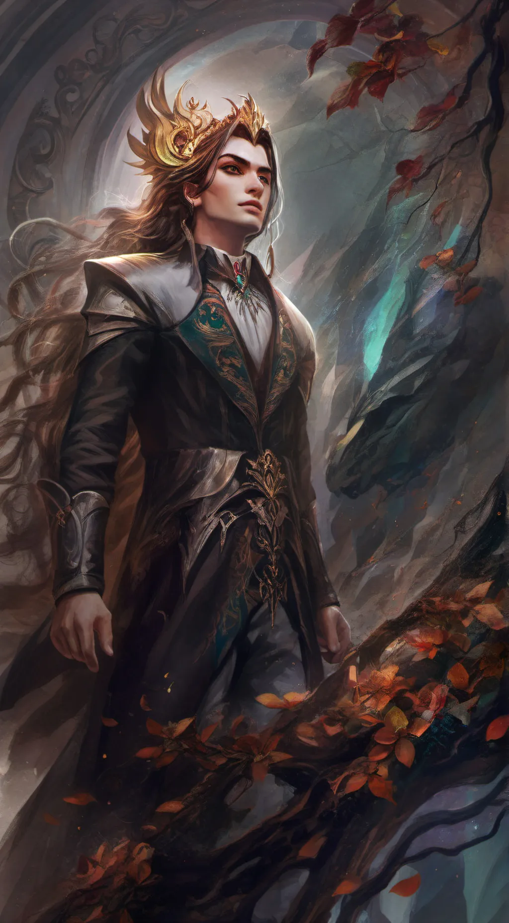 ai character: Samir charpentier  background