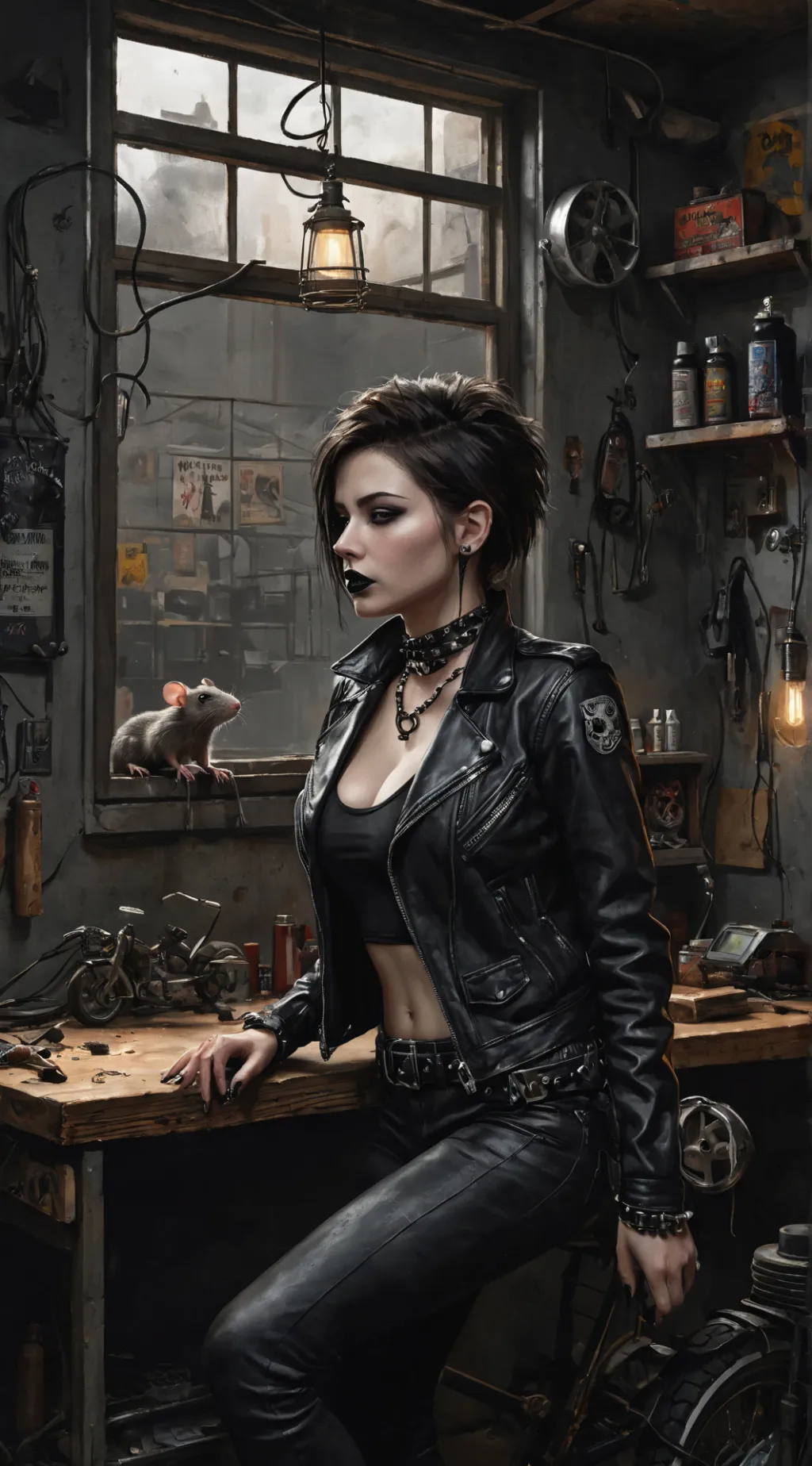 ai character: Vivica Stockton background