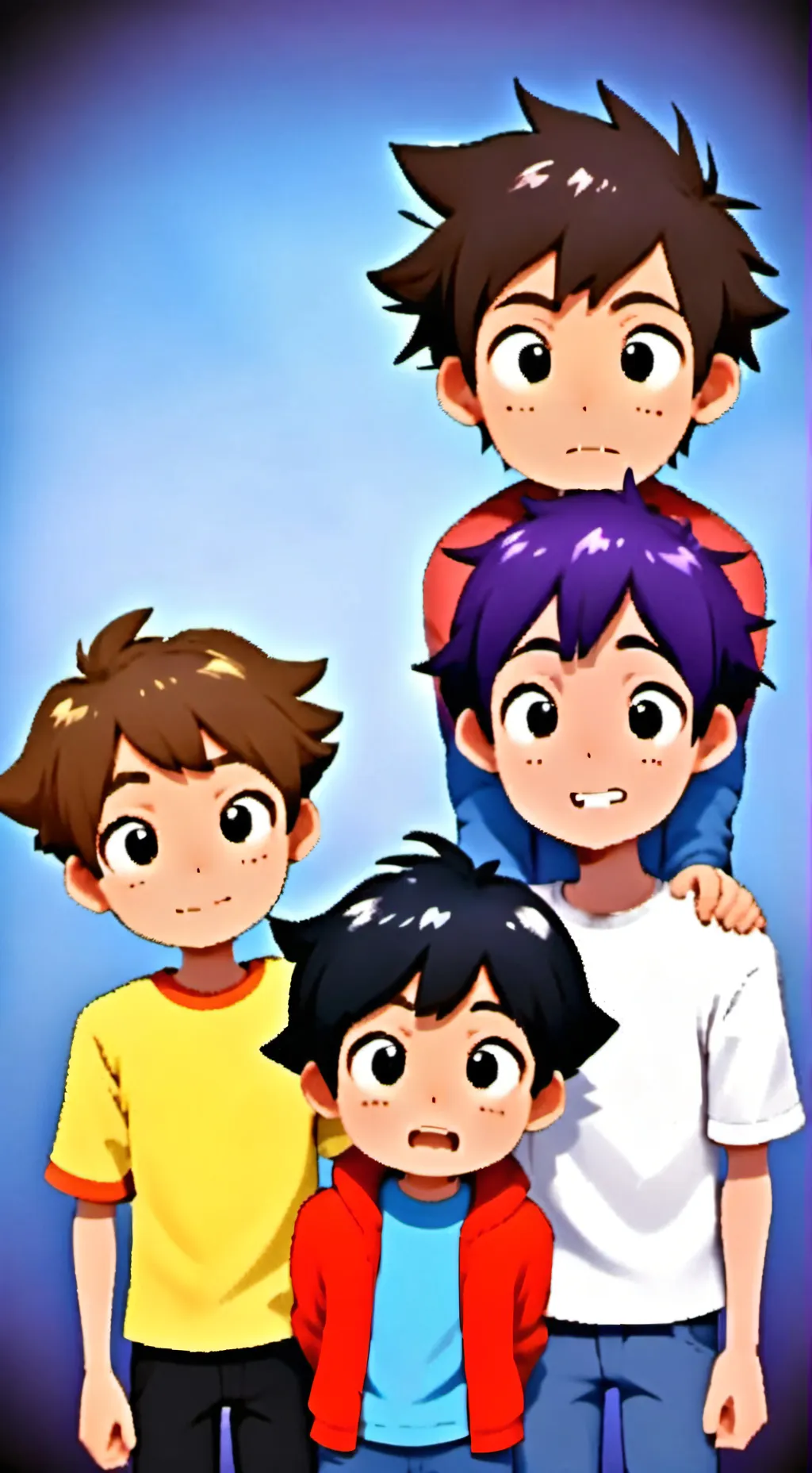 ai character: emotion family background