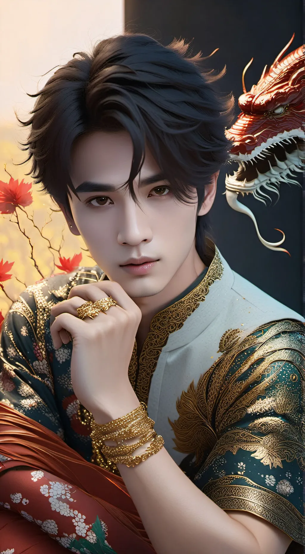 ai character: Yuchi Long Yan background