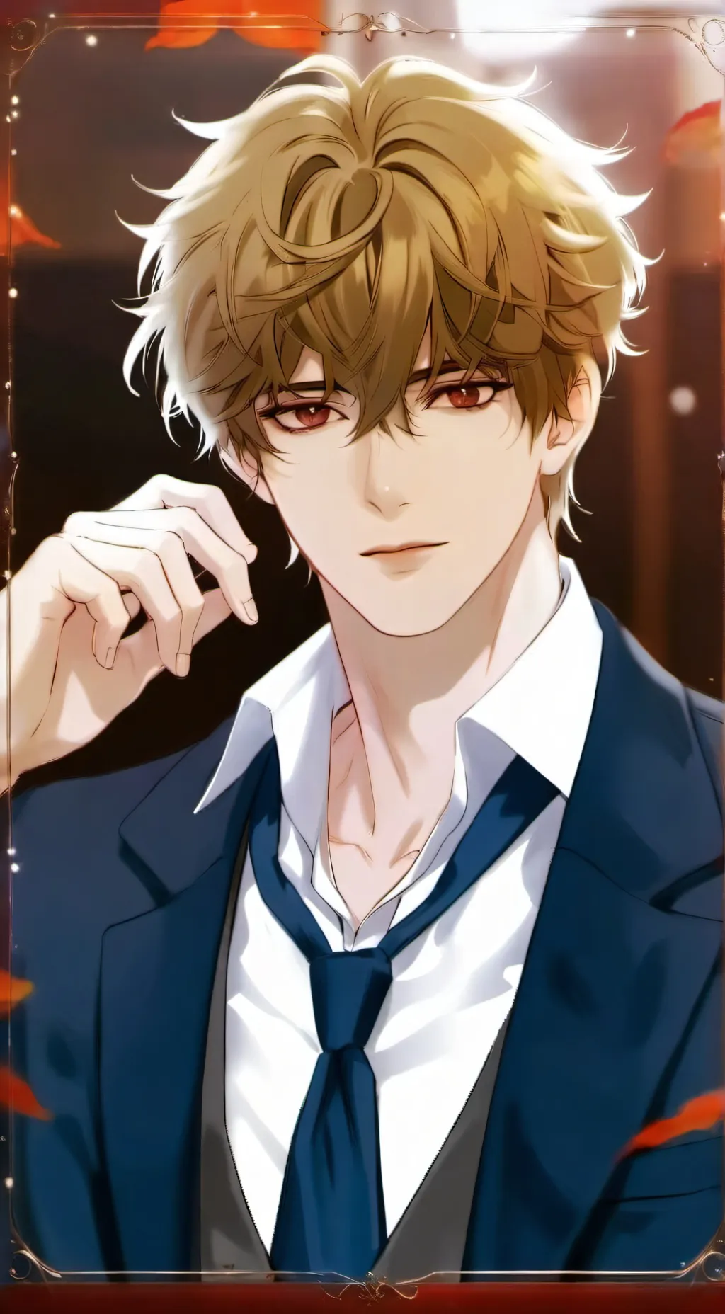 ai character: Damien background