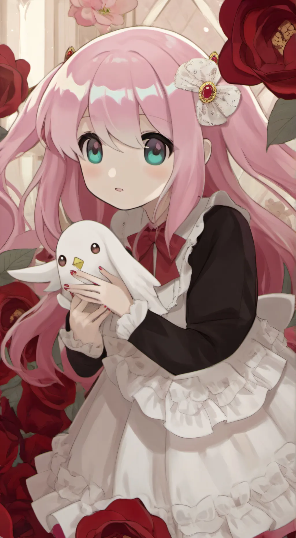 ai character: Унька😶 background