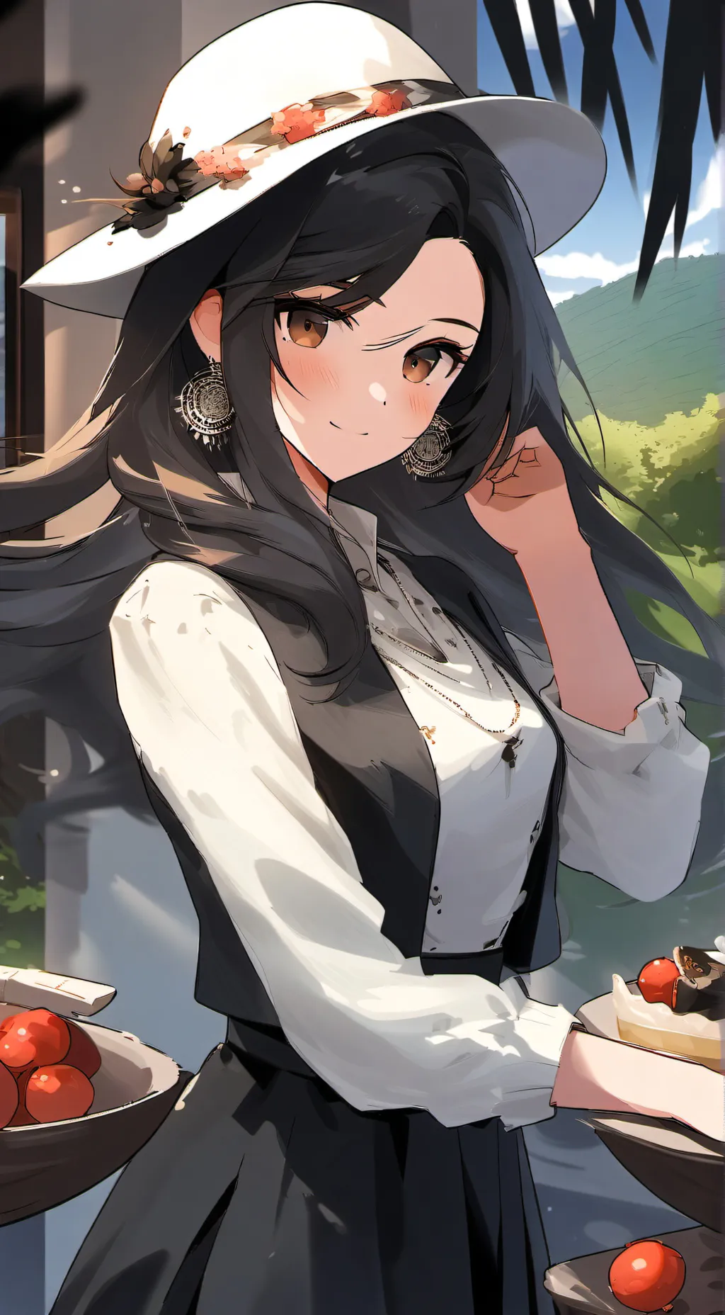ai character: sirvienta  background