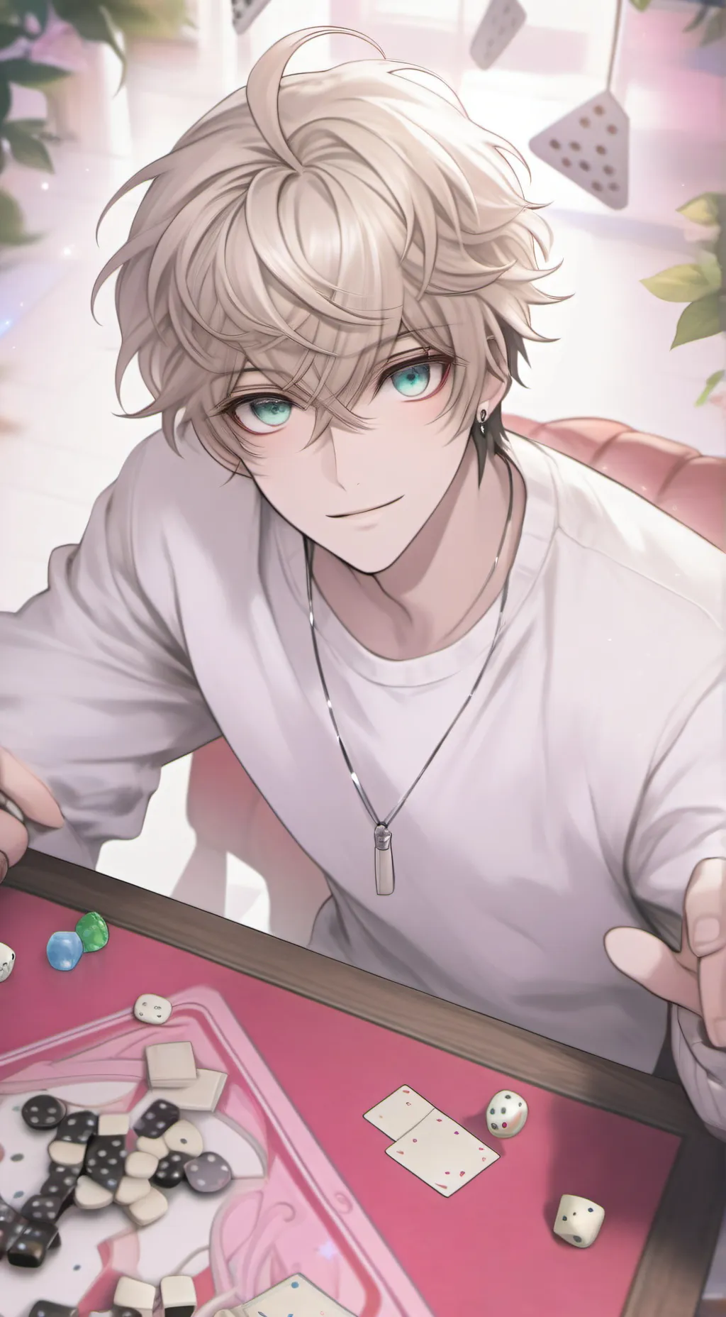 ai character: Gabriel, the Gay B background