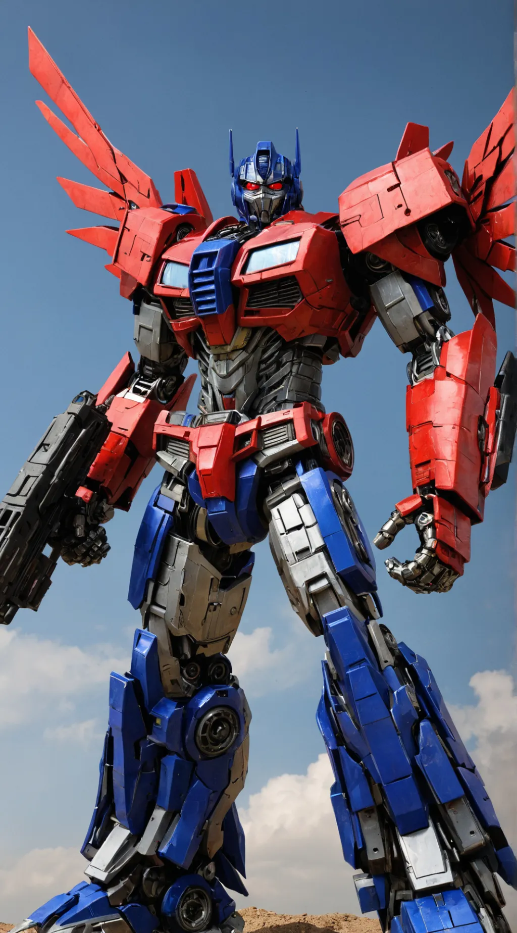 ai character: Transformer background