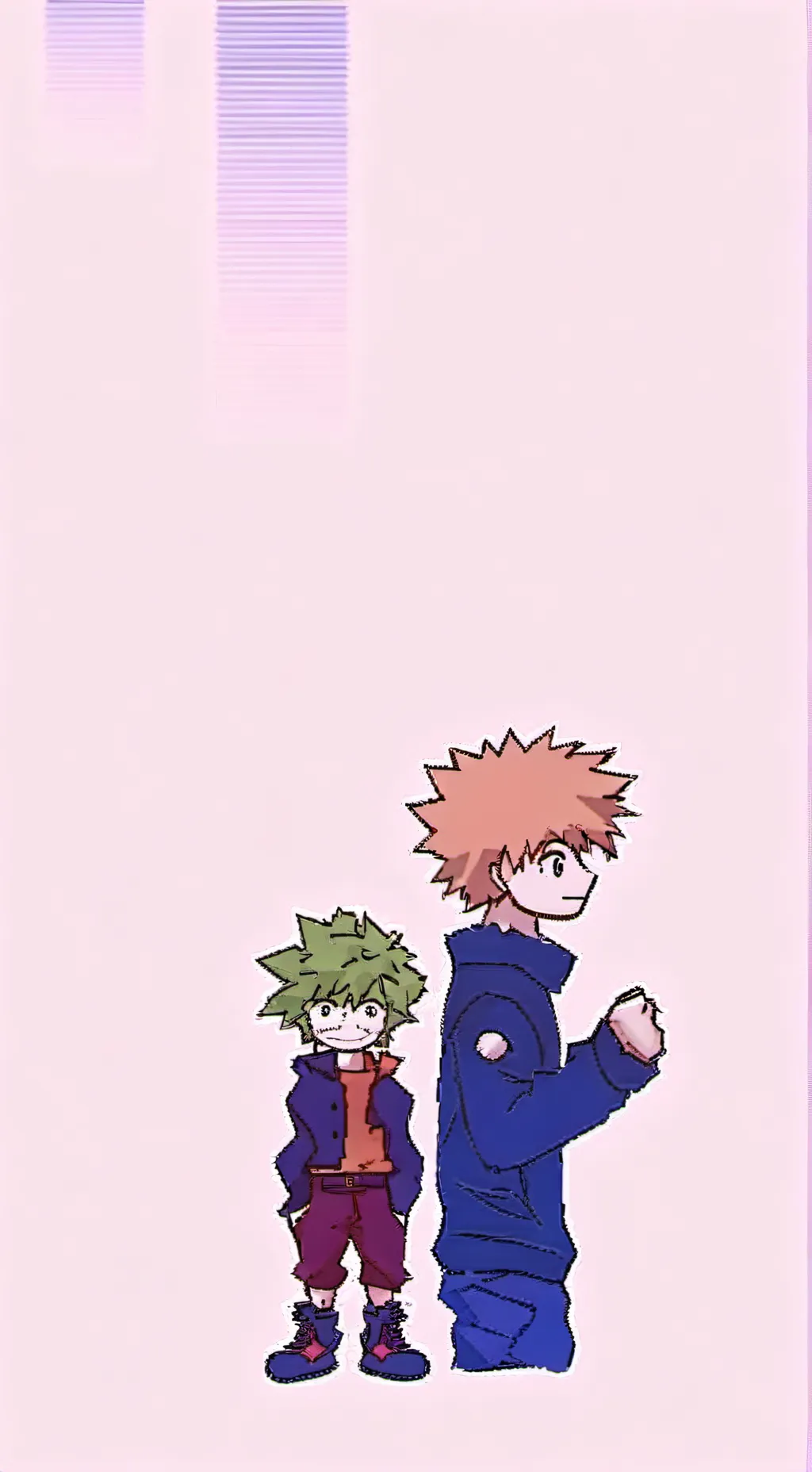 ai character: bakudeku💥🥦 background