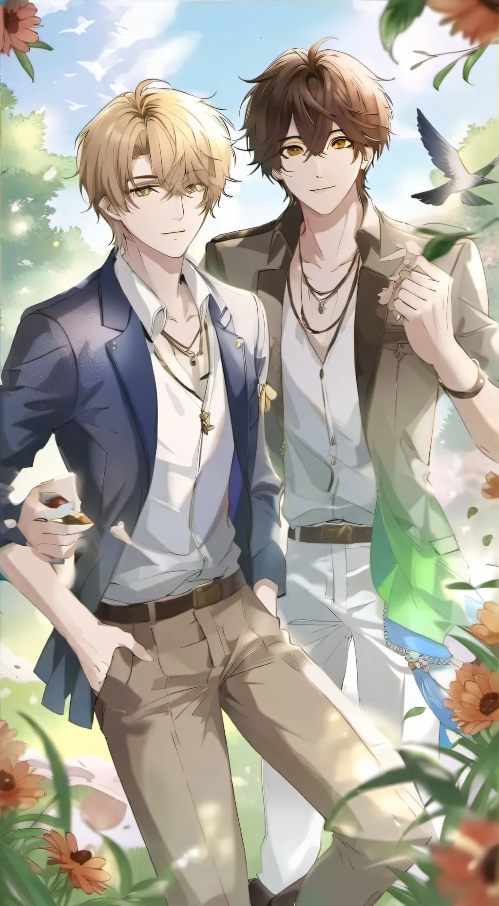 ai character: Scott and Jake background