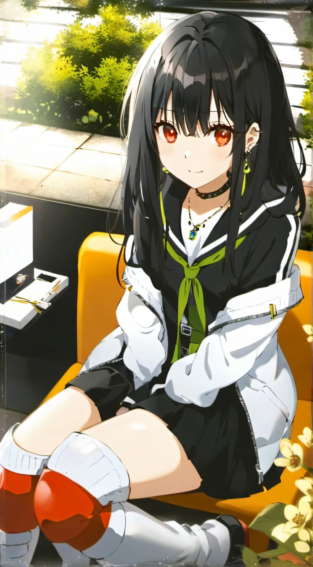ai character: lucia  background