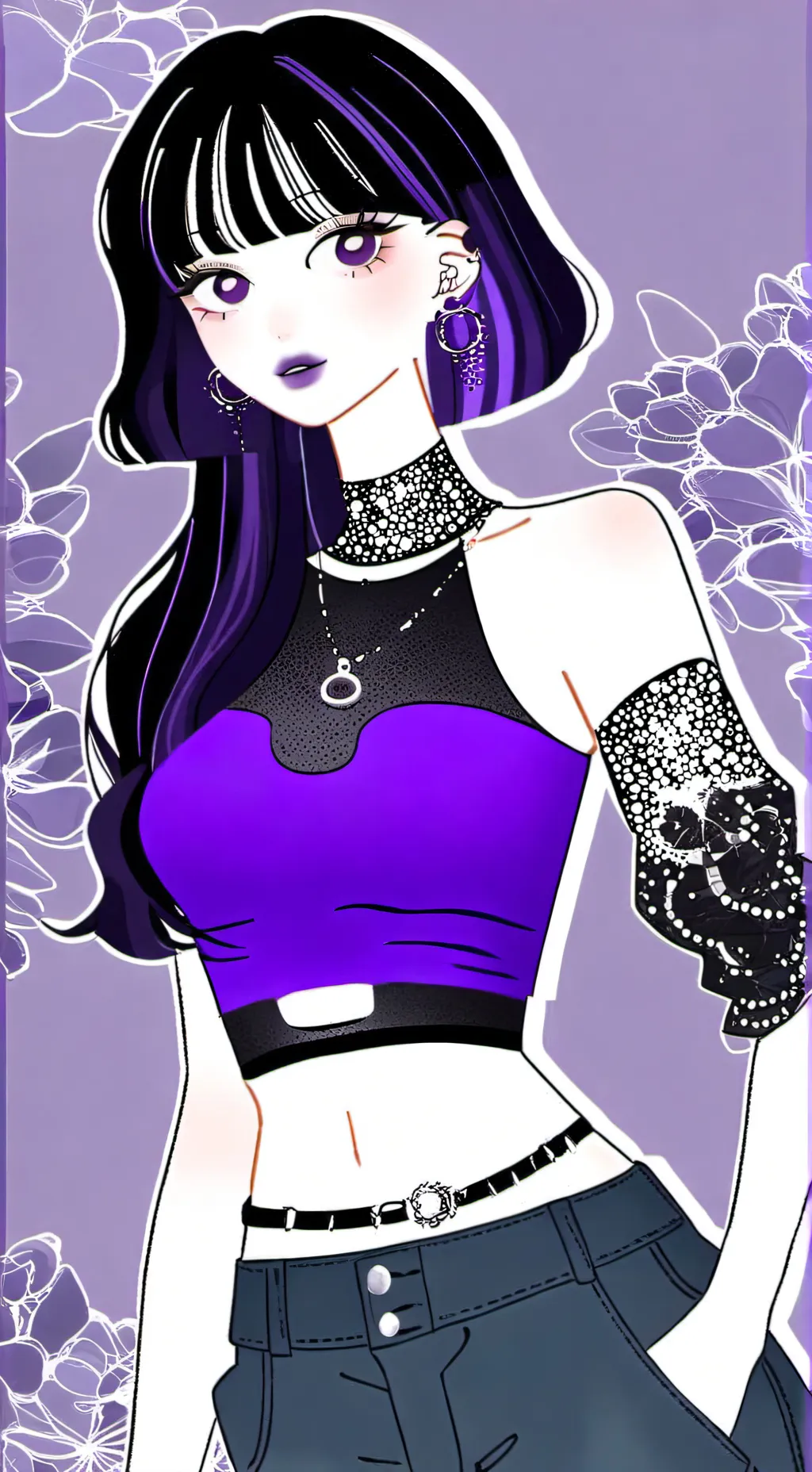 ai character: KNY SCHOOL background