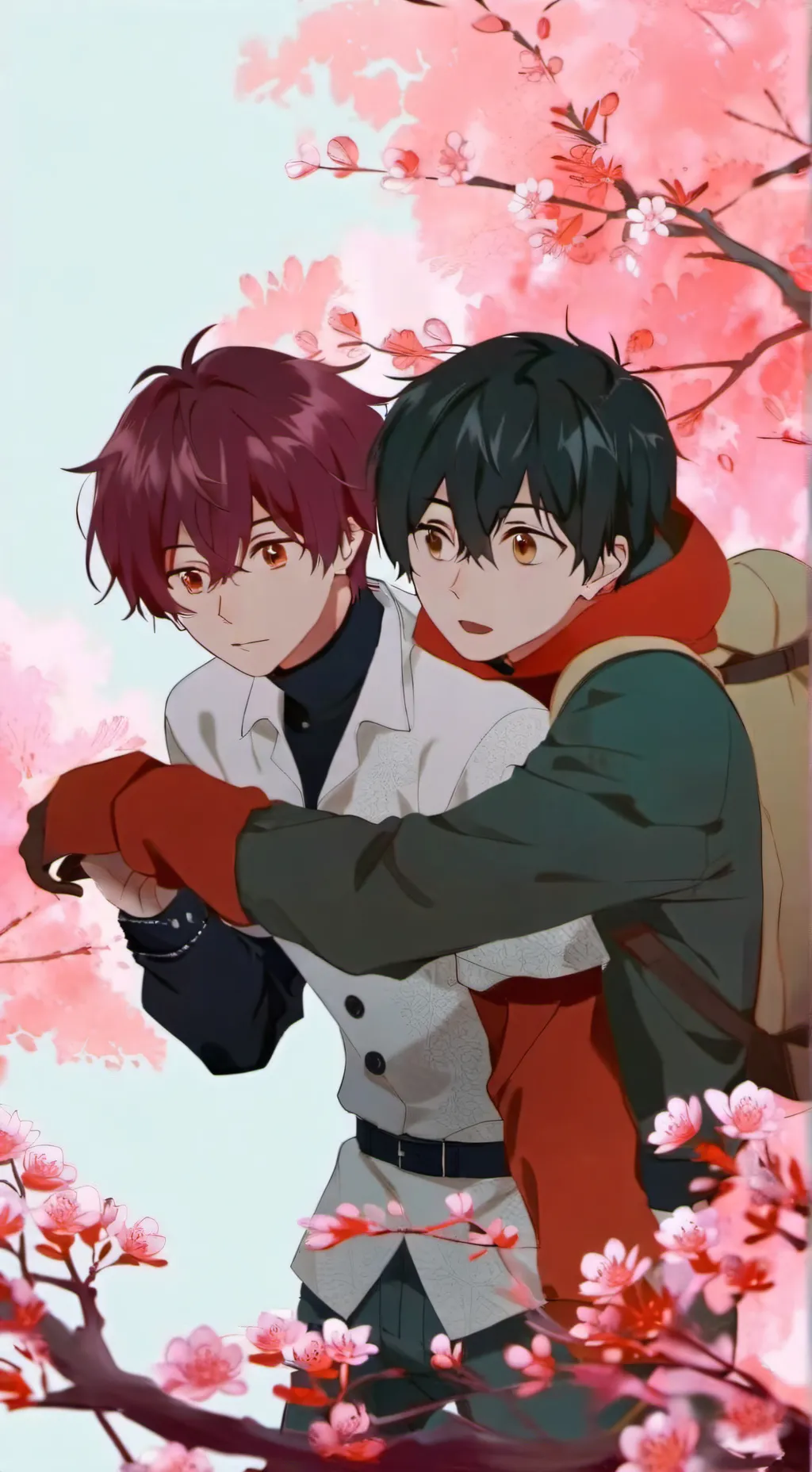ai character: TodoDeku 🫶 background