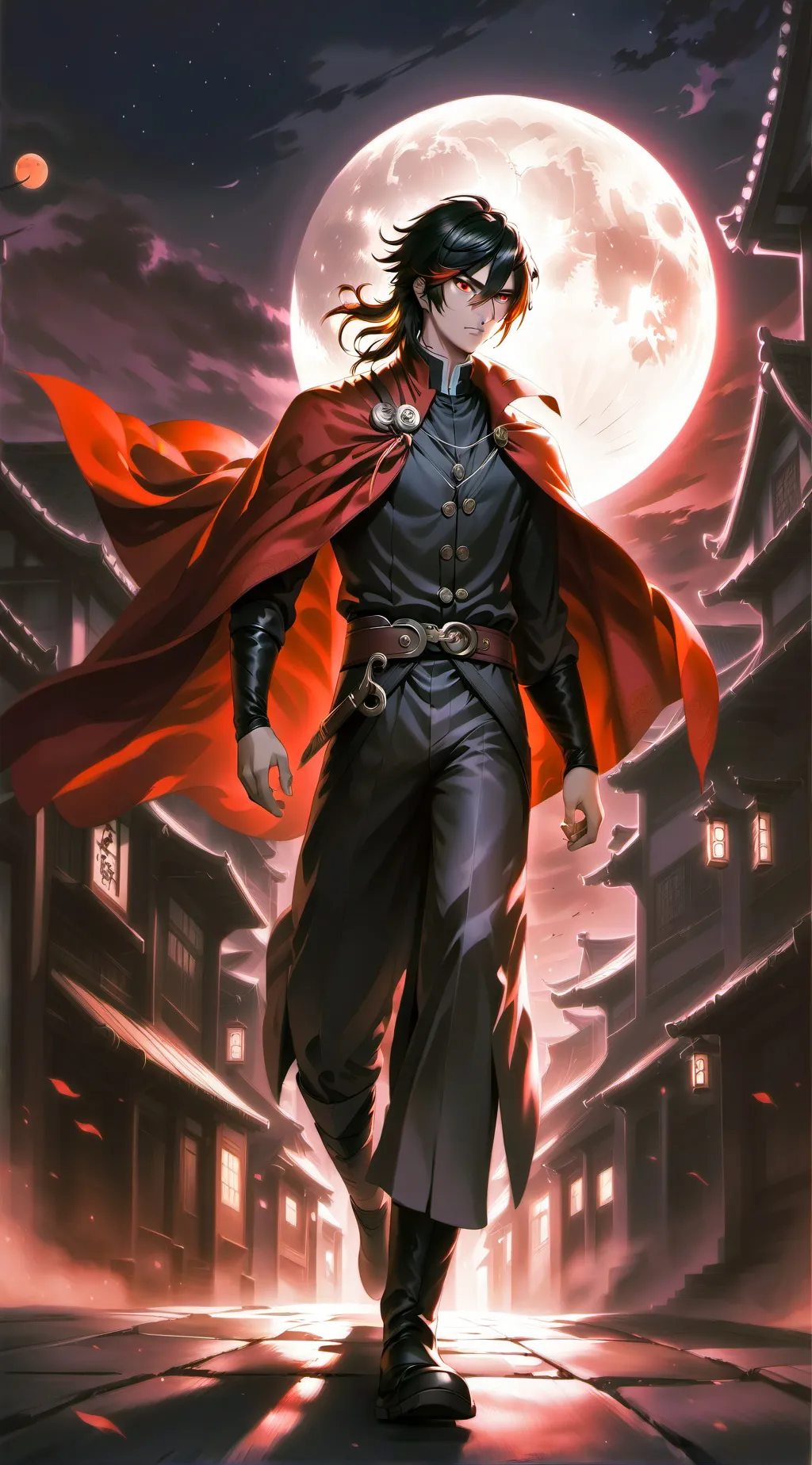 ai character: Void background