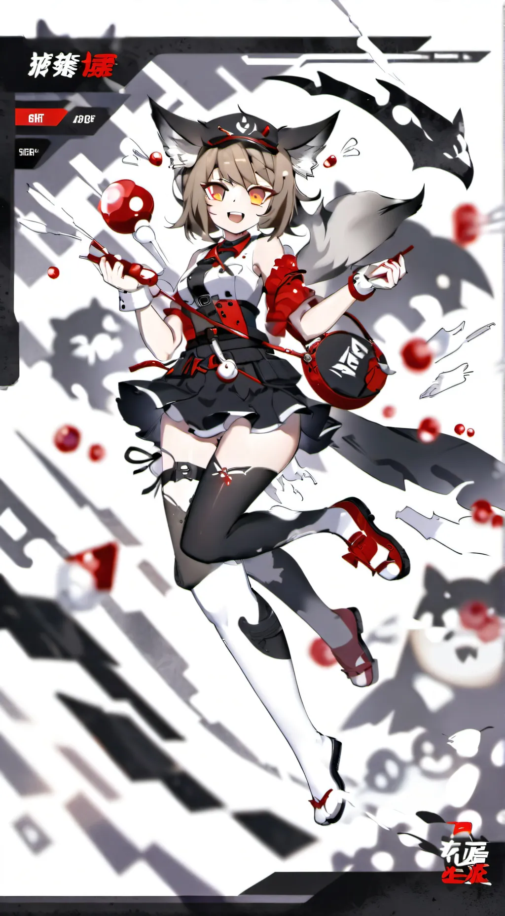 ai character: barukaika background