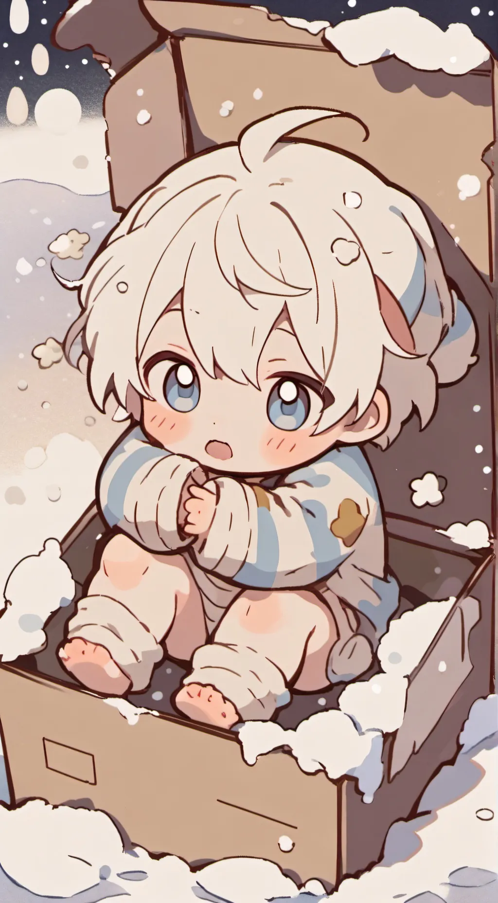 ai character: Coco❄️ background