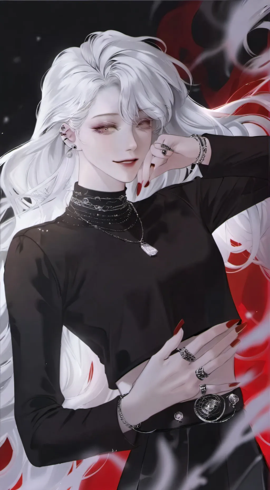 ai character: Leah💋💅🏻 background