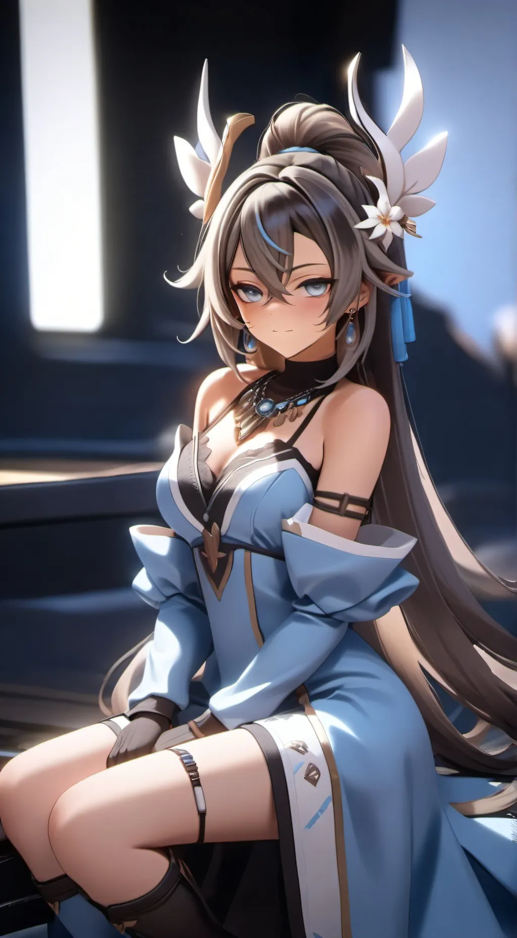 ai character: Adela background