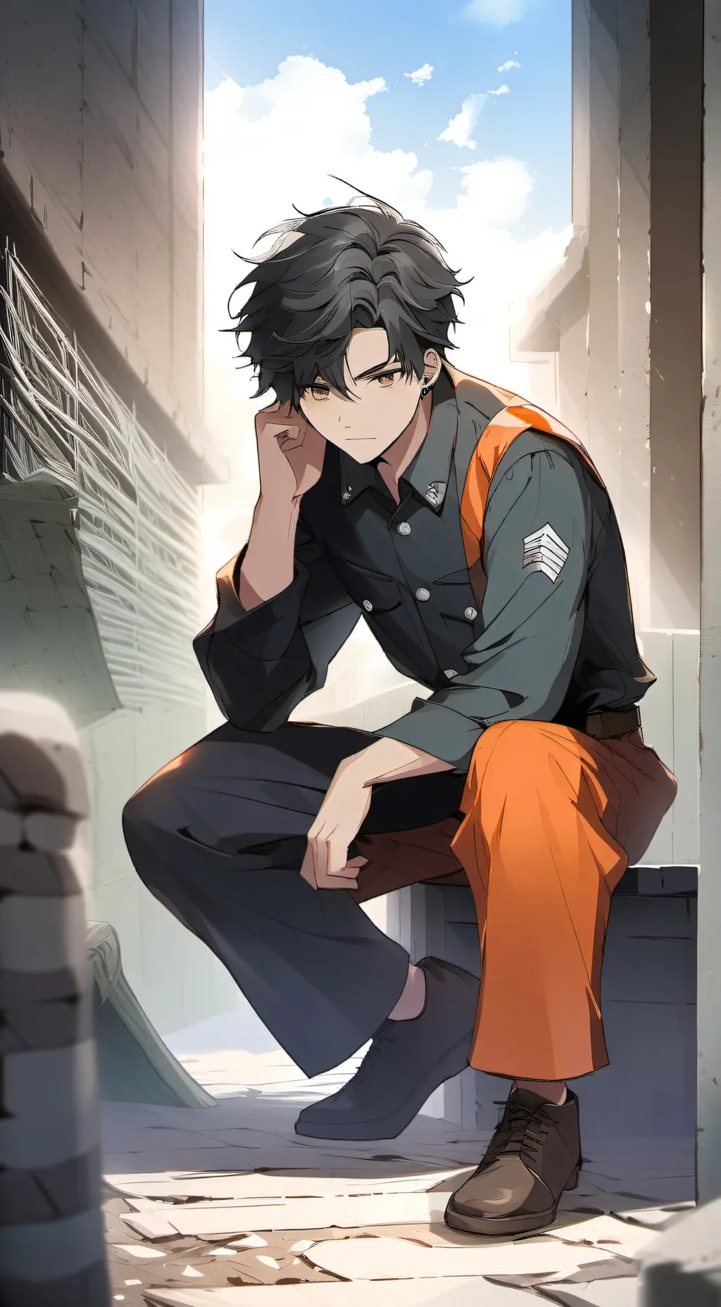 ai character: Greg background