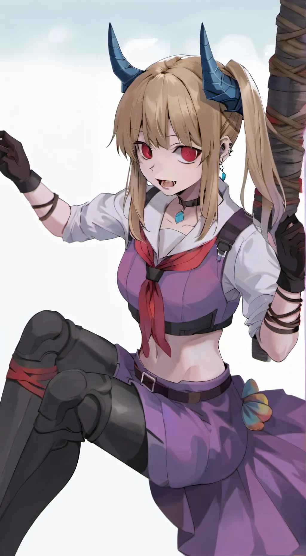 ai character: hija de Toga  background