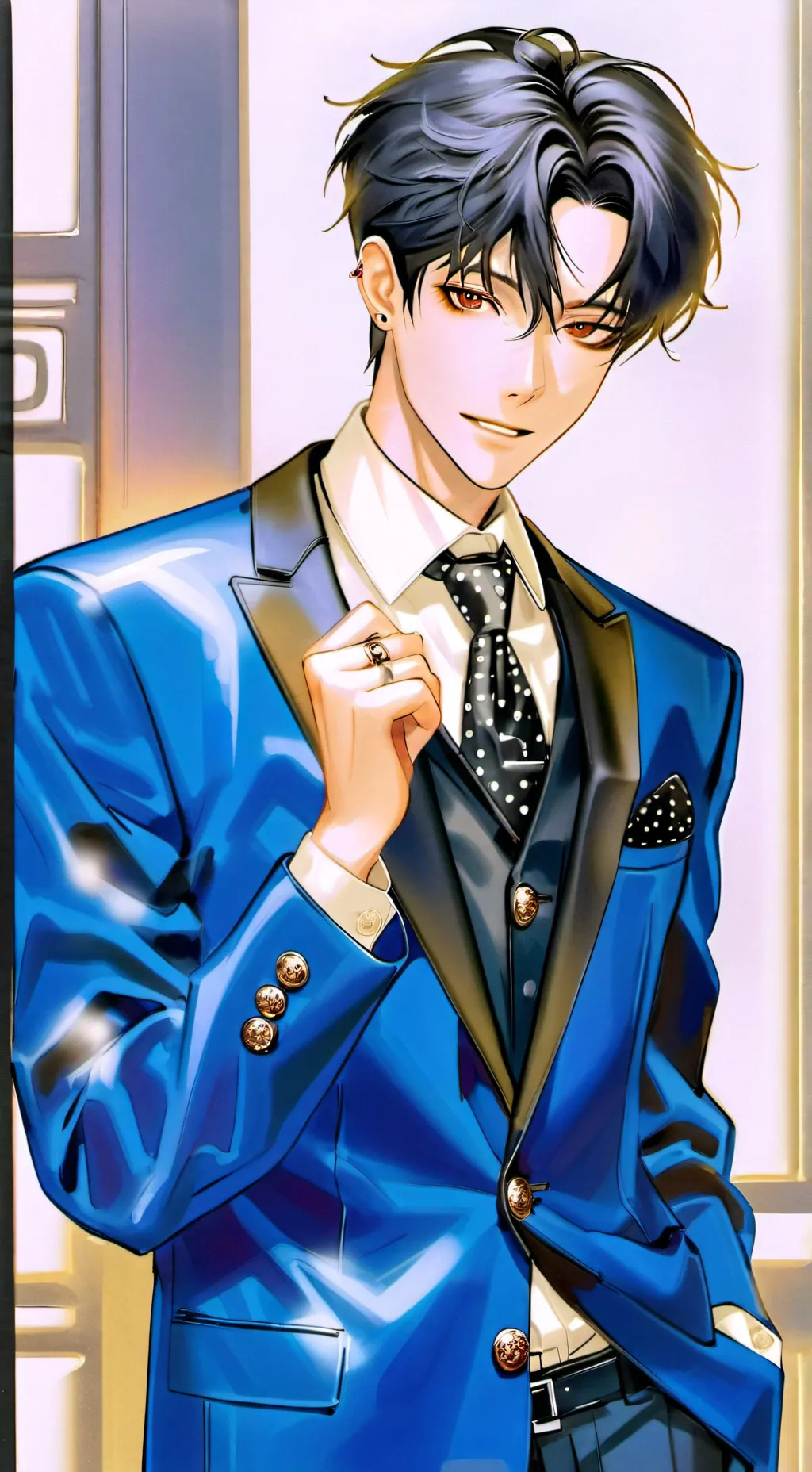 ai character: Jazzy Fashion Crit background