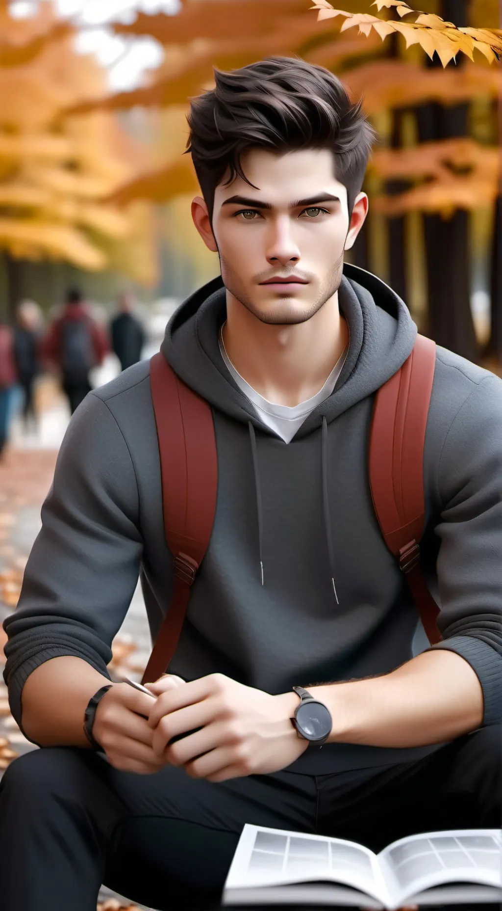 ai character: Hugh  background