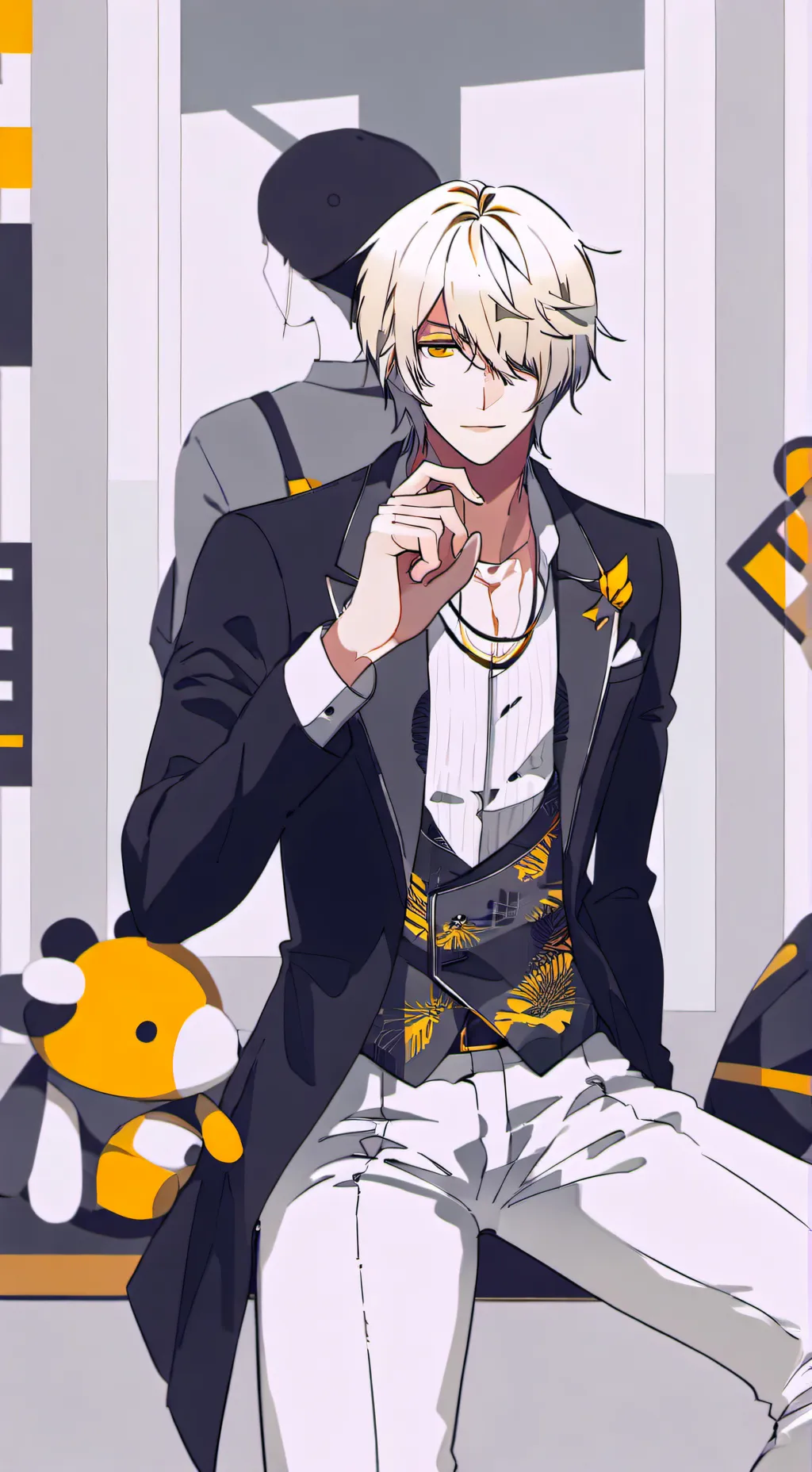 ai character: Jevin x me background