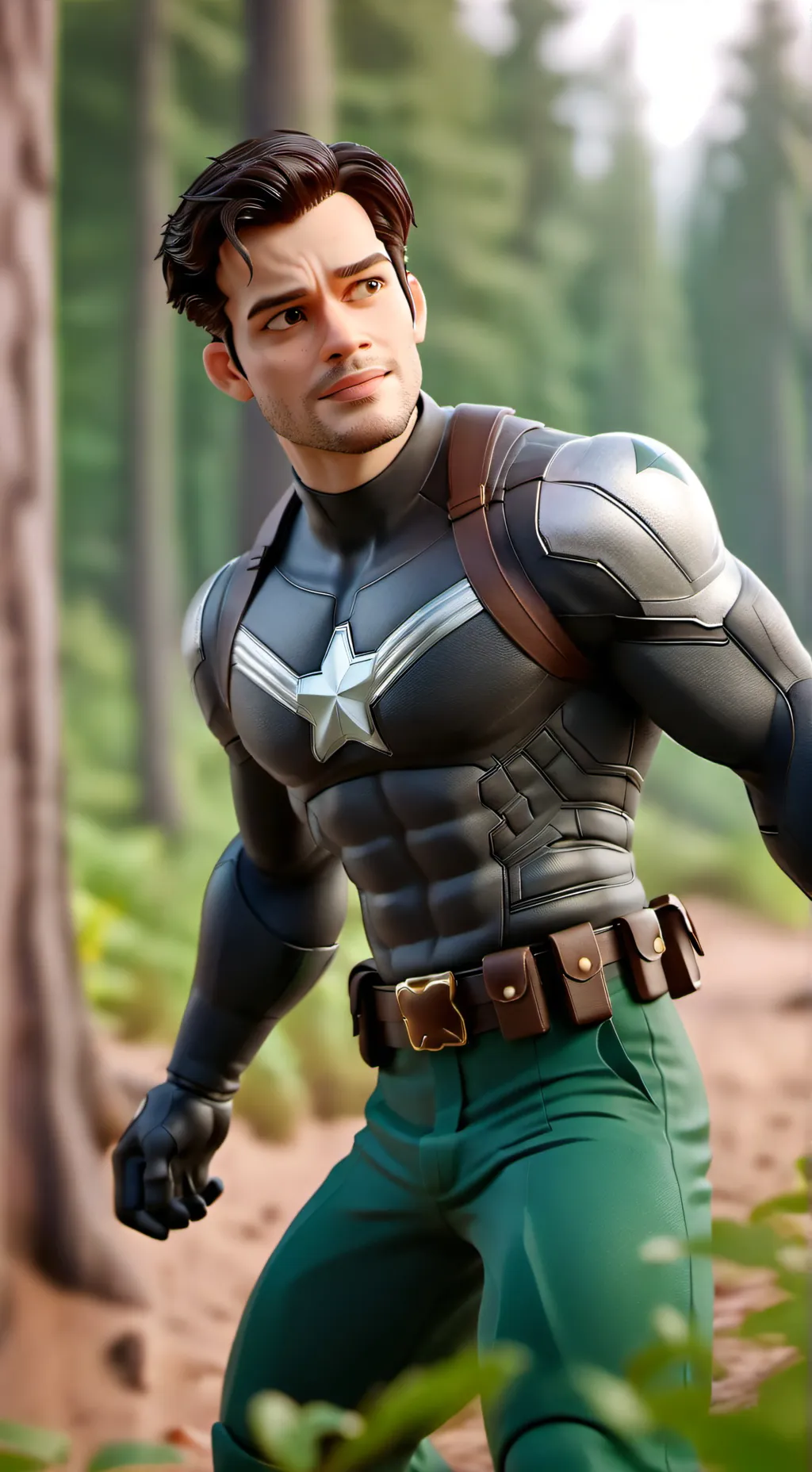 ai character: bucky background