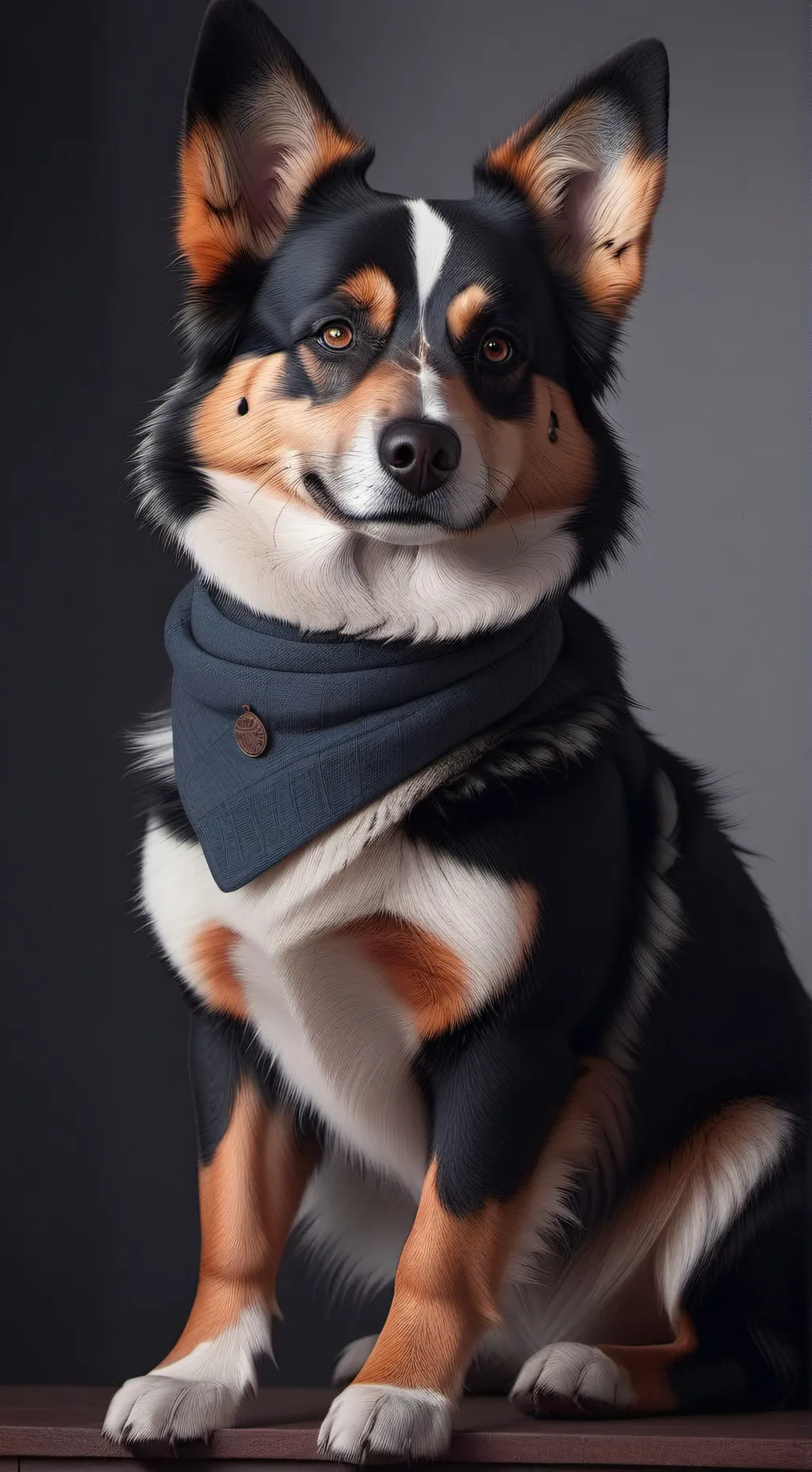 ai character: доли background