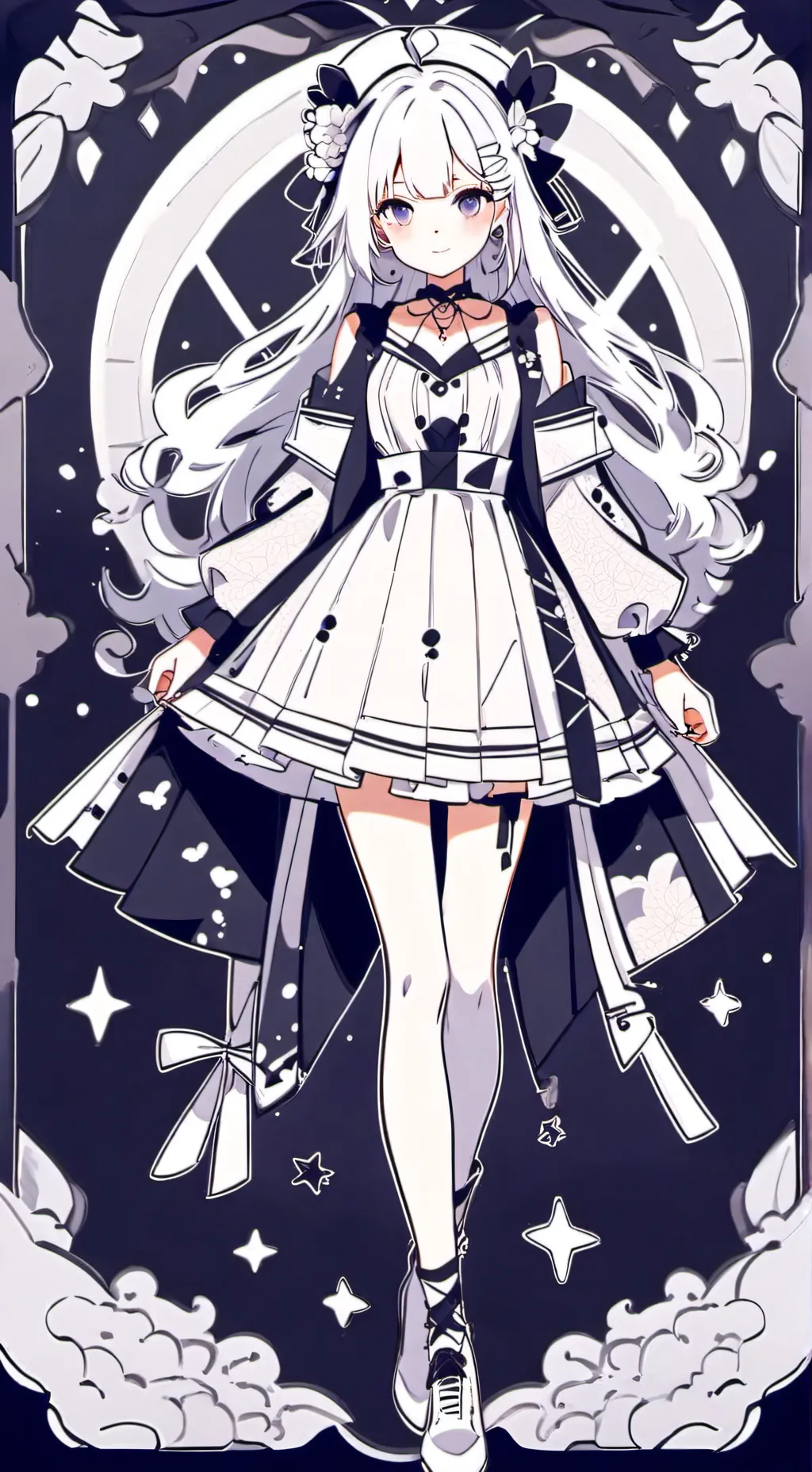 ai character: Pregnant fat Lana background