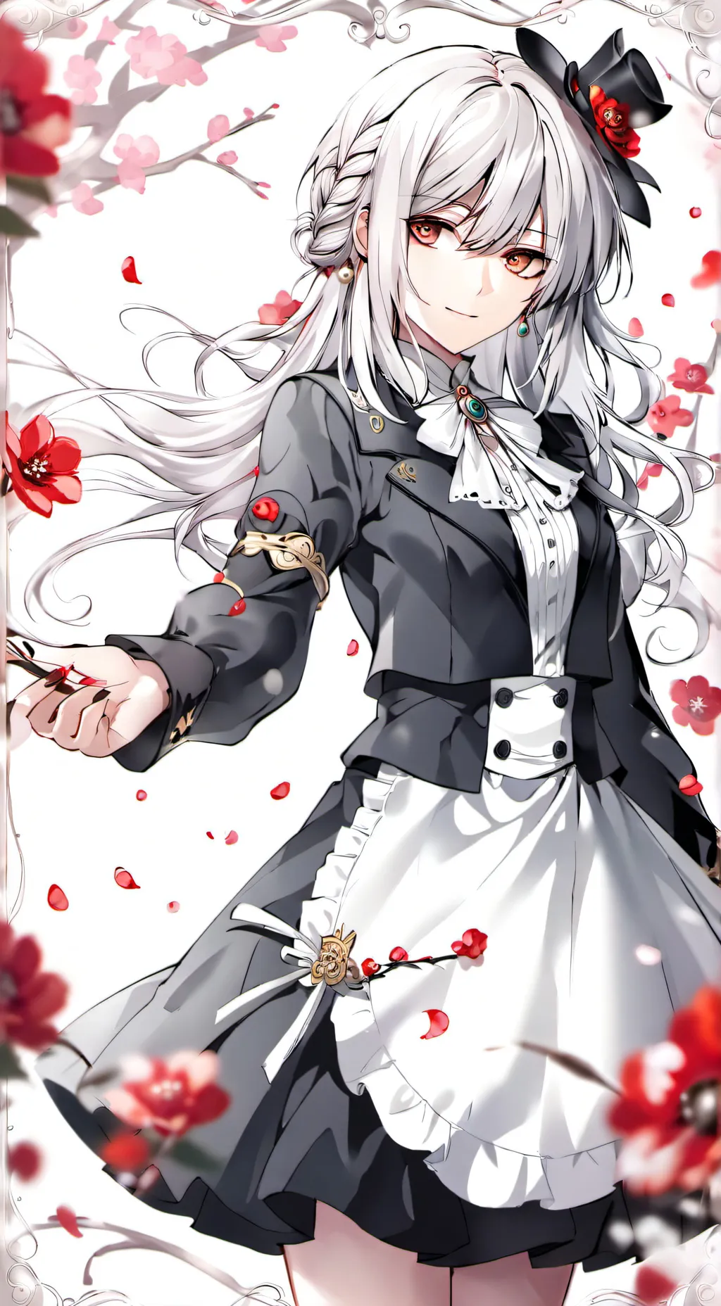 ai character: The black Butler  background