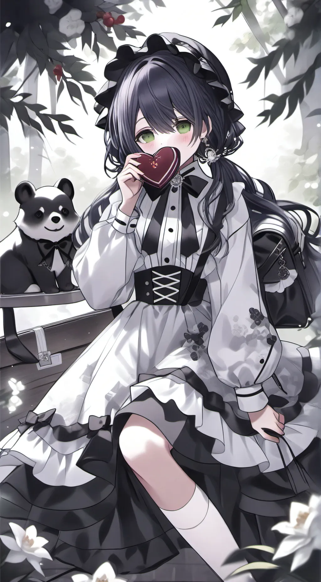 ai character: кити background