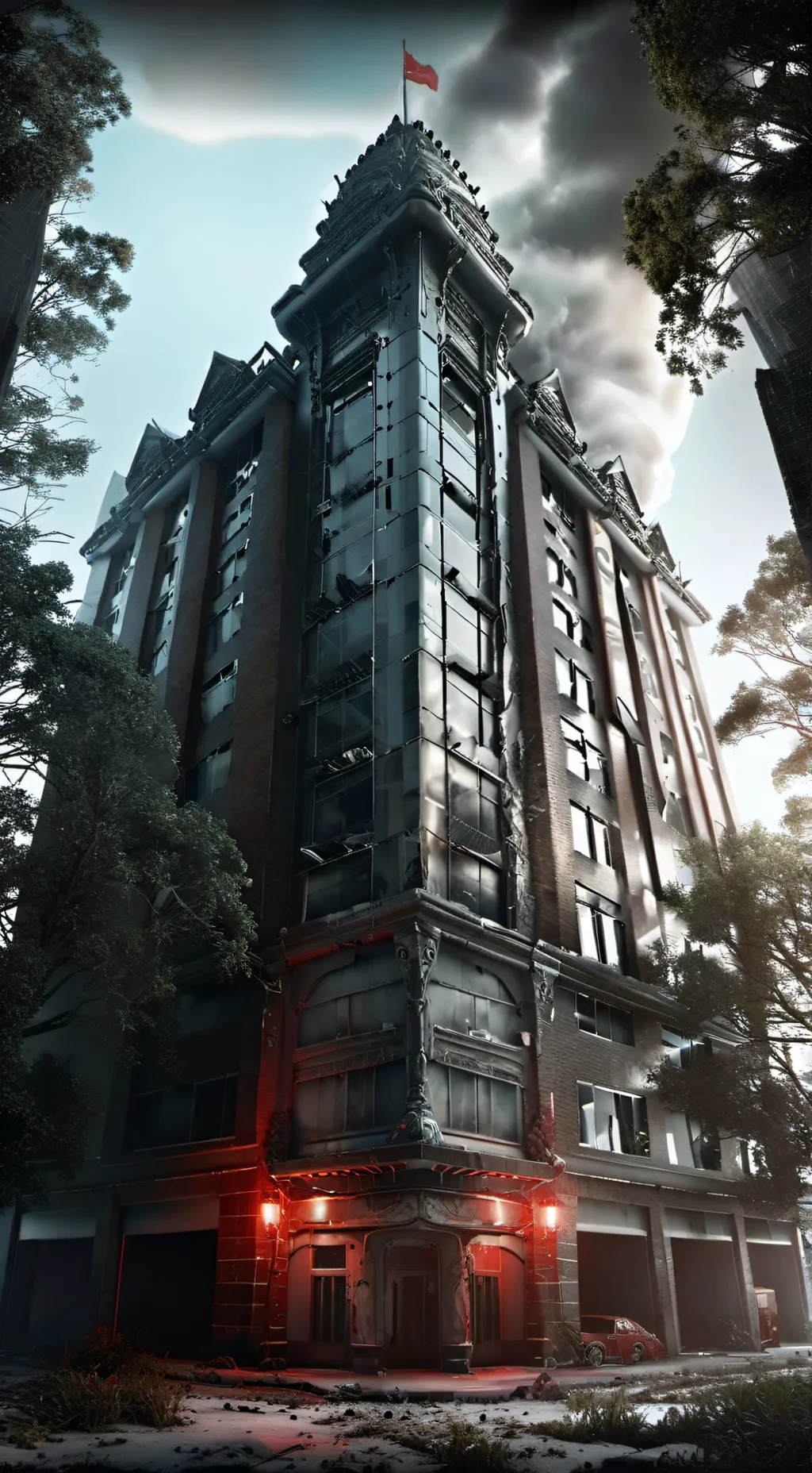 ai character: HH, reunite  background