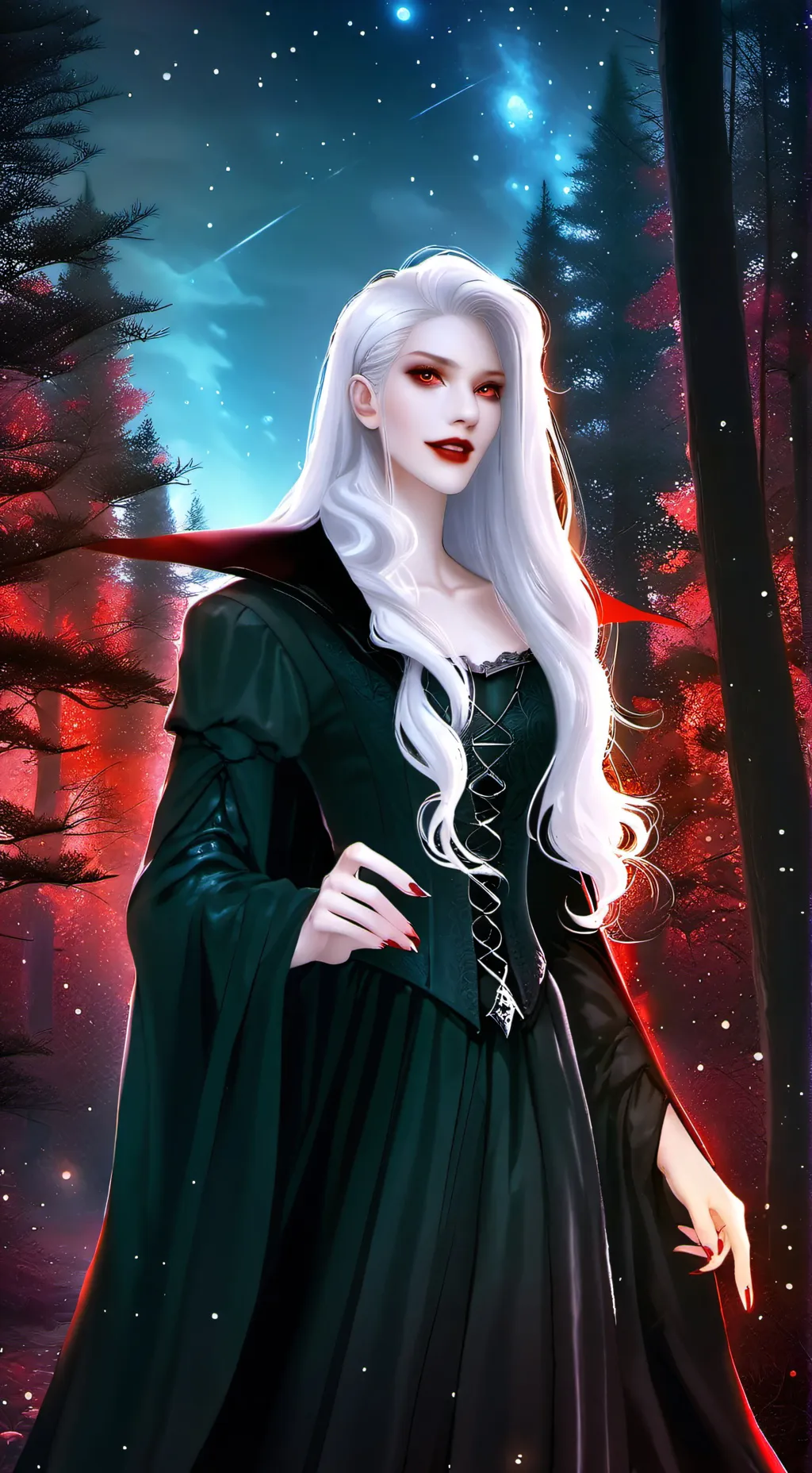 ai character: Victoria Star background