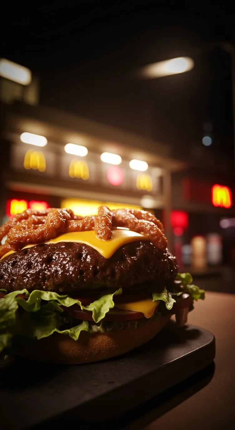 ai character: mcdonalds workers background
