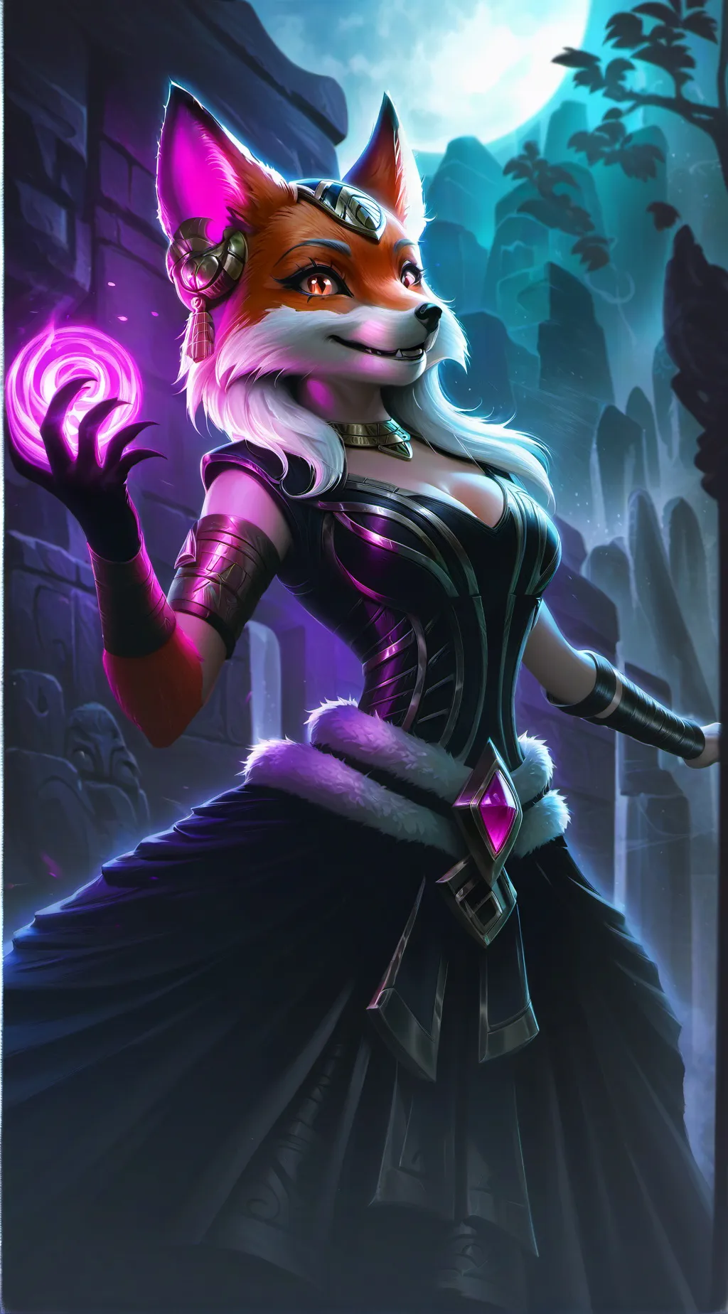 ai character: Zeina background