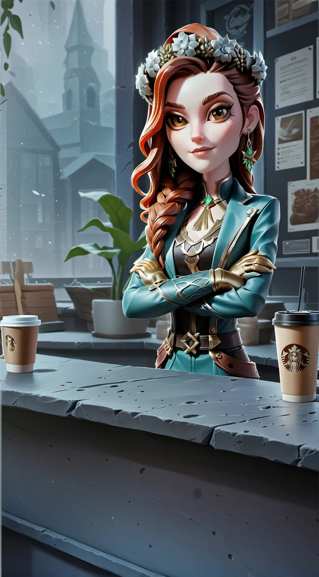 ai character: forsaken background