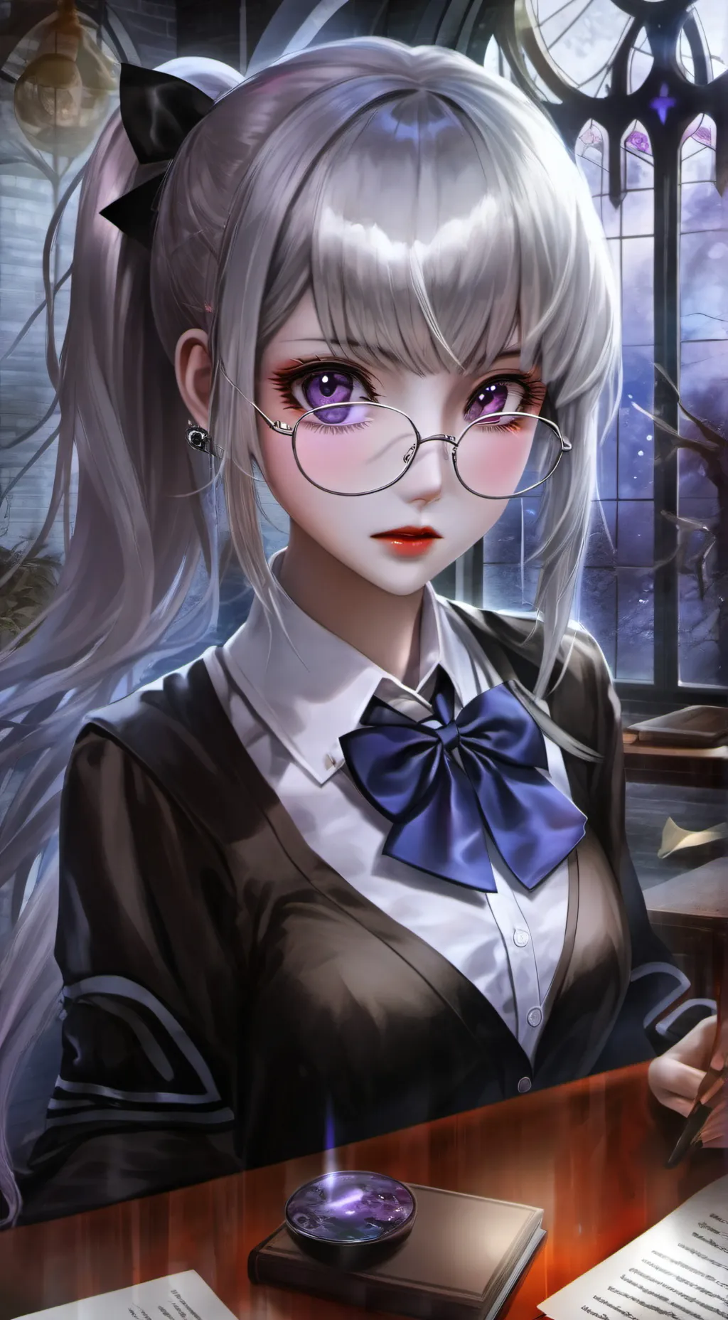 ai character: Rin background