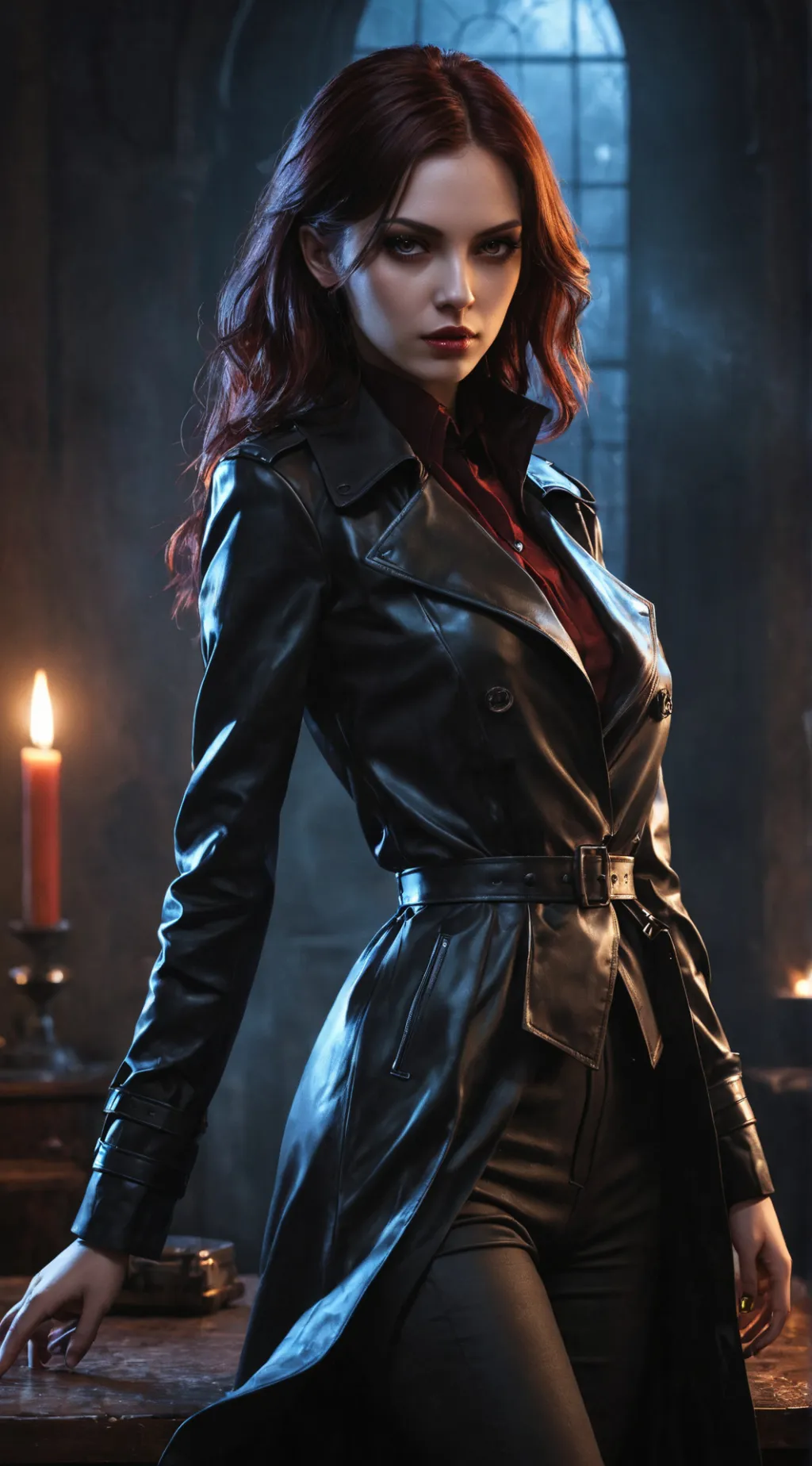 ai character: Ariana background