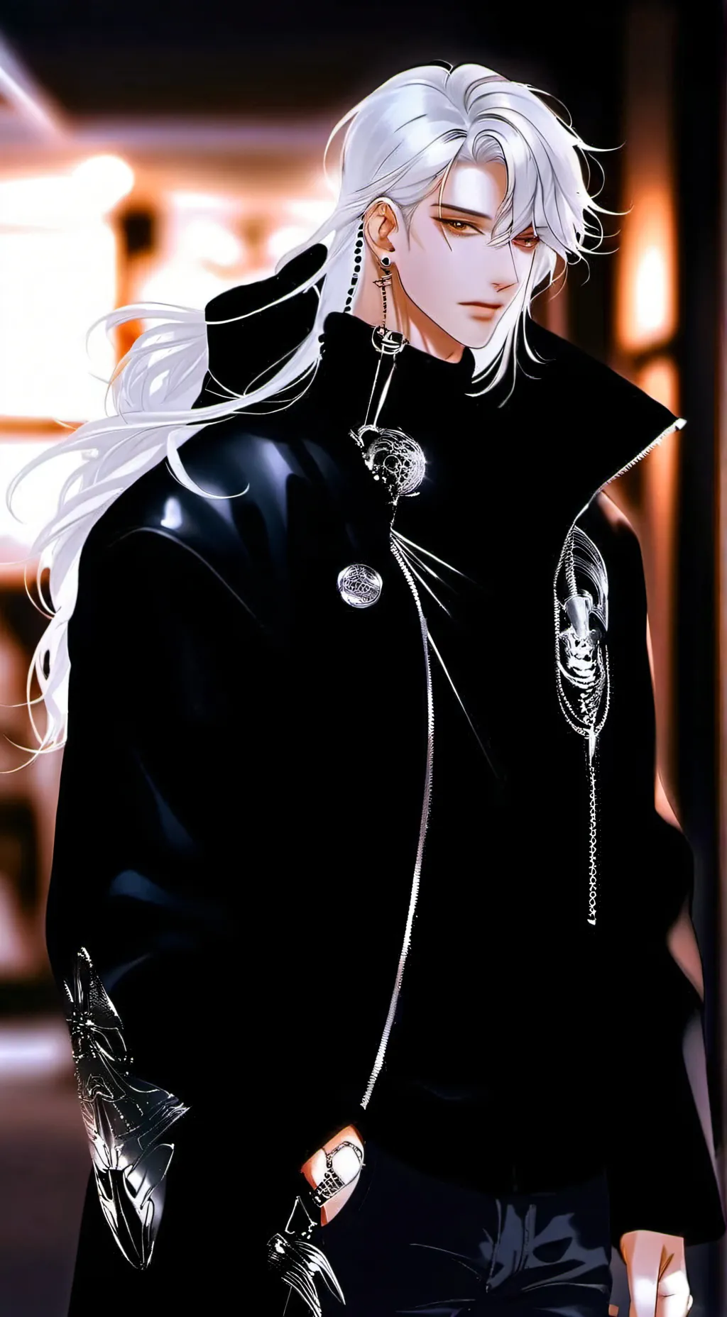 ai character: Zain zoon  background