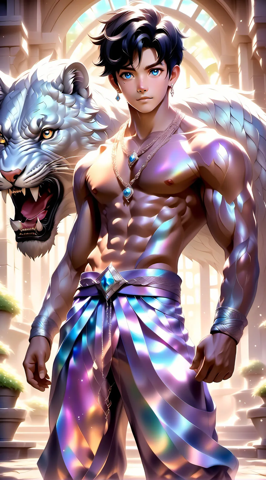 ai character: Radon  background